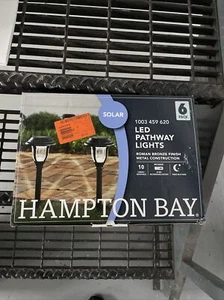 Hampton Bay NXT-1770 3000K 10 Lumens Solar Bronze Outdoor Integrated LED... - Picture 1 of 12