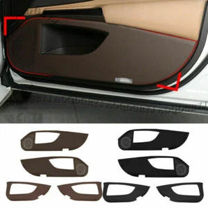 4x For LEXUS ES300H ES350 2019-2021 PU Leather Car Door Anti-kick Anti-dirt Pad - Picture 1 of 10