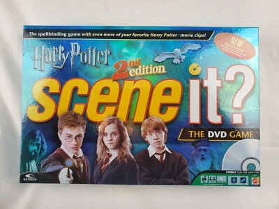 HARRY POTTER Scene it? 2nd Edition The DVD Game - Working 100% COMPLETE! - Image 1 of 4