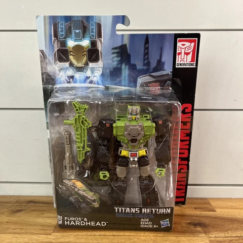 Transformers Generations Titans Return Titan Master Furos & Hardhead Ships Fast! Cover