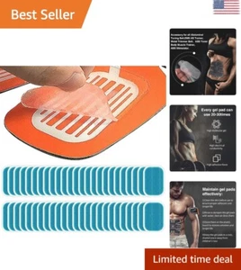 Bauchmuskelstimulator Trainingsgel Pads - Hochwertiges Hydrogel - Trainingszubehör - Bild 1 von 9