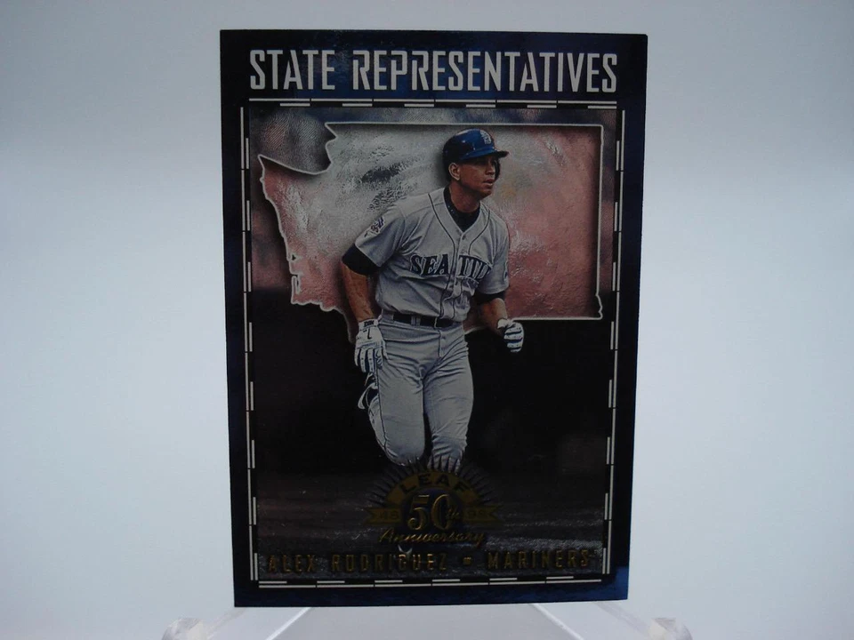 1998 Leaf Baseball State Representatives #3 ALEX RODRIGUEZ 1452/5000 - Image 1 of 1