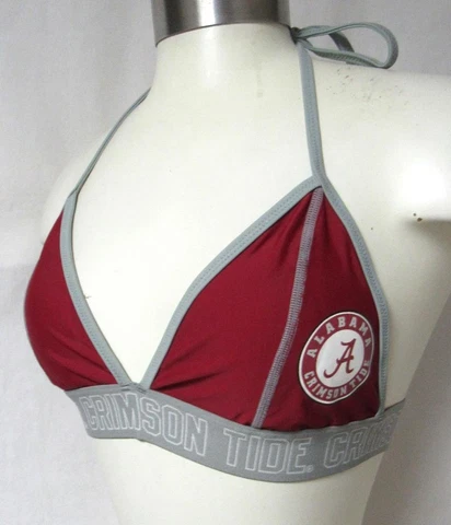Alabama Crimson Tide Women's Size Medium Bikini Top C1 4836 Cover
