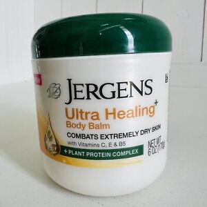 Jergens Ultra Healing Body Balm Extremely Dry Skin Plant Protein Vitamins 6 OZ