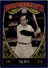 2013 Panini Cooperstown Blue Crystal #68 Yogi Berra /499