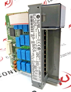 Módulo de salida de contacto digital Allen-Bradley 1746-OW16 SLC 500 (sin puerta/término negro) - Imagen 1 de 10