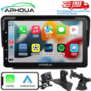 Aphqua NEW 7Inch LED Car Radio Touchscreen Wireless Apple Carplay Android Auto - Picture 1 of 10