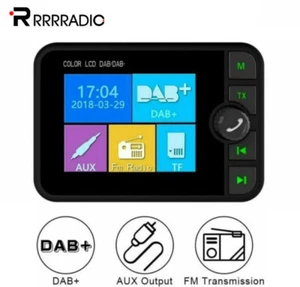 2.4" Auto DAB+ Autoradio Adapter Bluetooth Wireless FM Transmitter EmpfäNger DHL - Bild 1 von 9