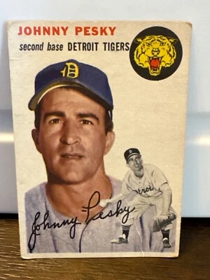 1954 Topps - Johnny Pesky #63 - Image 1 of 2