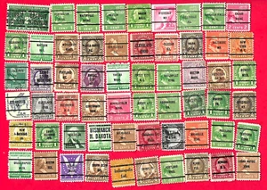 U. S. Precancel Stamps Used With Special Handling & Double Line Cancel 11 😊 - Picture 1 of 1