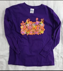 Purple Halloween graphic long sleeve tee - Picture 1 of 1