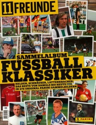 PANINI FUßBALL 11 FREUNDE - FUßBALL KLASSIKER Panini Sticker 11 Friends Football Classic Scrapbook EMPTY/UNGLUED NEW