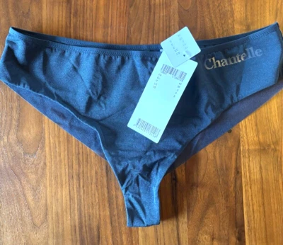 BRAGAS CHANTELLE BIKINI descaradas azul marino transparentes pequeñas nuevas con etiquetas Foto 1 de 4