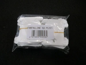 FARFALLINE AVVOLGI FILO AVVOLGIFILO MOULINE' IN PLASTICA 50 PZ. - Picture 1 of 1