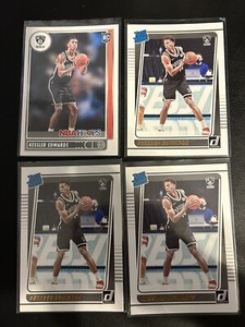 (4) Panini Donruss & NBAHOOPS 2021-22 Rated Rookie Kessler Edwards Brooklyn Nets