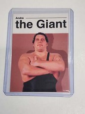 Andre the Giant Artist Signed Wrestling Art Card 1/10