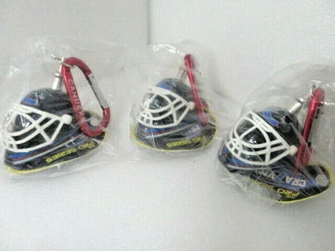 3 NHL Vancouver CANUCKS Helmut Bottle Opener Keychain NEW in Package BOTTLEHEADZ Cover