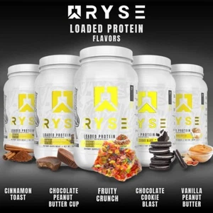 RYSE Supplements Loaded Protein – 27 Servings, 25g Whey Protein Isolate - Picture 1 of 29