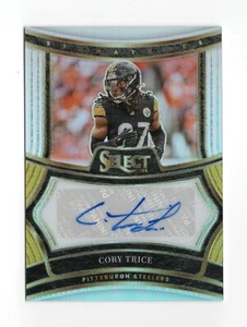 2024 Panini Select Football Cory Trice #SP-CTE Signatures Prizm Auto /399 - Picture 1 of 2