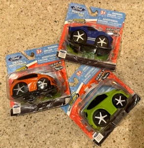 (3) Gear' d Up Junior Ford GT / Fiesta HB 2¾"x1½"x1½"~Jam' n Products Inc.Bundle - Picture 1 of 18
