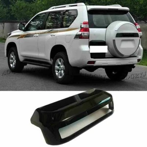 For TOYOTA PRADO FJ150 2014-17 Glossy Black Tailgate License Moulding Trim Cover - Picture 1 of 5