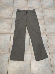 Pantalones para mujer Patagonia talla 8 grises al aire libre caminar nailon informales - Imagen 1 de 6
