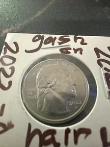 2022 P Dr. Sally Ride Quarter Error ***Strike Through*** - Picture 1 of 1