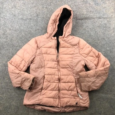 Chaqueta Spyder Niñas Grande Rosa Puffer Aislada Bolsillo Logo Informal * Foto 1 de 4