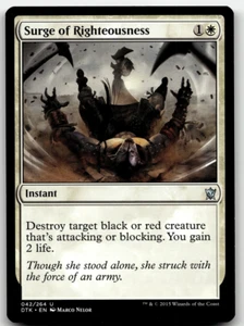 MTG Surge of Righteousness Dragons of Tarkir 042/264 Regular Uncommon - Picture 1 of 1