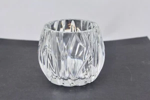 TIFFANY CRYSTAL WOODLANDS VOTIVE – MINT - Picture 1 of 5