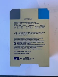 Eaton Mtl Safety Relay Mtl2211 240V - Picture 1 of 7