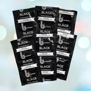 b Condoms Supreme Black Condoms | 100-Pack - Picture 1 of 1