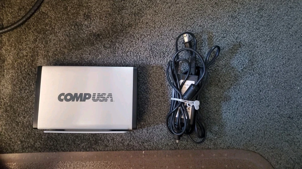 comp USA USB drive enclosure with 80gb drive - Image 1 of 1