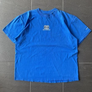 Vintage Billabong USA Made Blue Surf Logo T-Shirt Size L Y2K Skate Surfwear - Picture 1 of 13