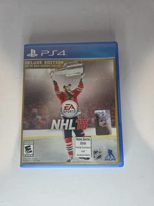 NHL 16 Hockey Deluxe Edition Sony PlayStation 4 PS4 Hockey Video Game - Picture 1 of 3
