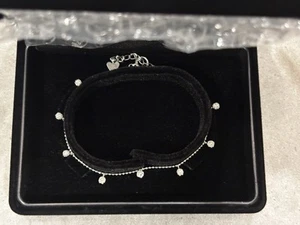 .50ct 8 Diamond Drop Bracelet Pt850 - Picture 1 of 14