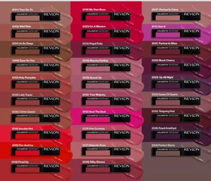 100 piezas de lápiz labial líquido tinta satinada Revlon ColorStay (color mezclado) - Imagen 1 de 4
