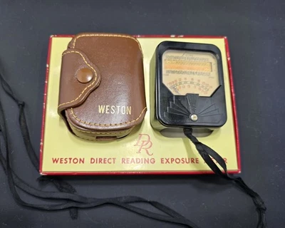 Medidor de exposición Weston lectura directa modelo 853 fotografía vintage Foto 1 de 4