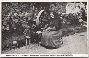 KENMARE, Irlanda Postal CORNELIUS O'SULLIVAN Raleigh Bonane / Rueda giratoria - Imagen 1 de 2