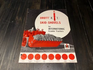 Original International Harvester Drott 4-in-1 Skid Shovels Sales Brochure - Picture 1 of 7