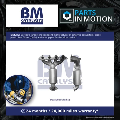 Catalytic Converter Type Approved + Fitting Kit Front BM91402HK BM Catalysts New - Image 1 of 4