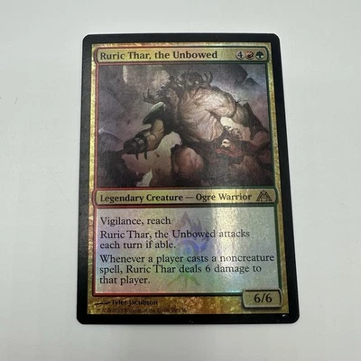 Ruric Thar, the Unbowed FOIL MTG Magic the Gathering (99/172) Dragon's Maze NM - Image 1 of 2
