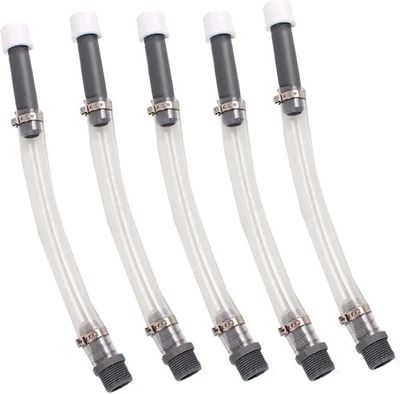 MUGE RACING 5PCS Flexible Racing Fuels Filler Hose for Transparent  Foto 1 de 4