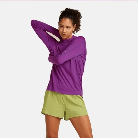 Sudadera con Capucha Icebreaker Talla M Púrpura Mezcla Merino Foto 1 de 4