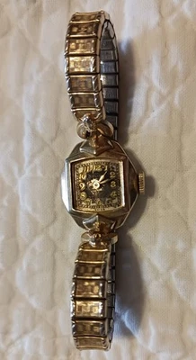 Vintage Ladies' Bulova Swiss Watch, Case #I000163, For Repair or Parts - Image 1 of 4
