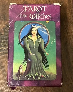 VTG Tarot of the Witches 78 Card Deck Instruction Booklet Stuart Kaplan USGS - Picture 1 of 3