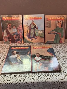 My Bible Friends 5 Volume Set, Etta B. Degering, Factory Sealed Vtg. 1st Edition - Picture 1 of 8