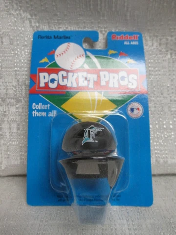 1997 Florida Marlins Riddell Pocket Pros Baseball Mini Helmet Cover
