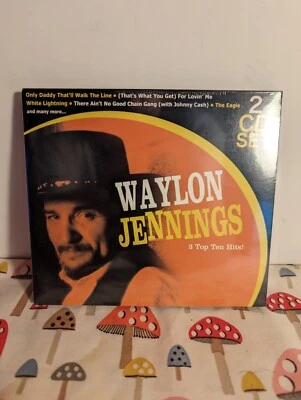 WAYLON JENNINGS 20 HITS COUNTY CD '05 DIRECT SOURCE BRAND NEW SEALED 2XCD SET - Image 1 of 3