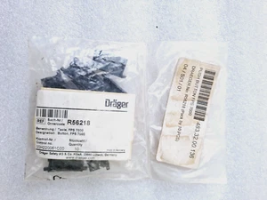 DRAGER FPS7000 FULL FACE MASK SWITCH PUSH BUTTON 10 PCS LOTE P/N:R56218  DRAGER  - Picture 1 of 4